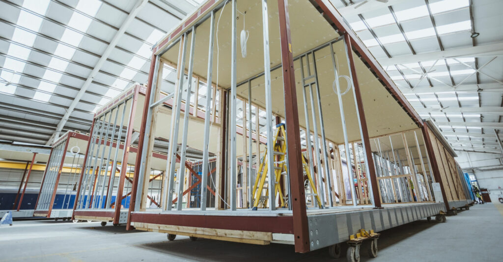 Net Zero Building being built