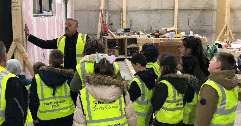 Great Yarmouth pupils enjoy glimpse of future during factory visit